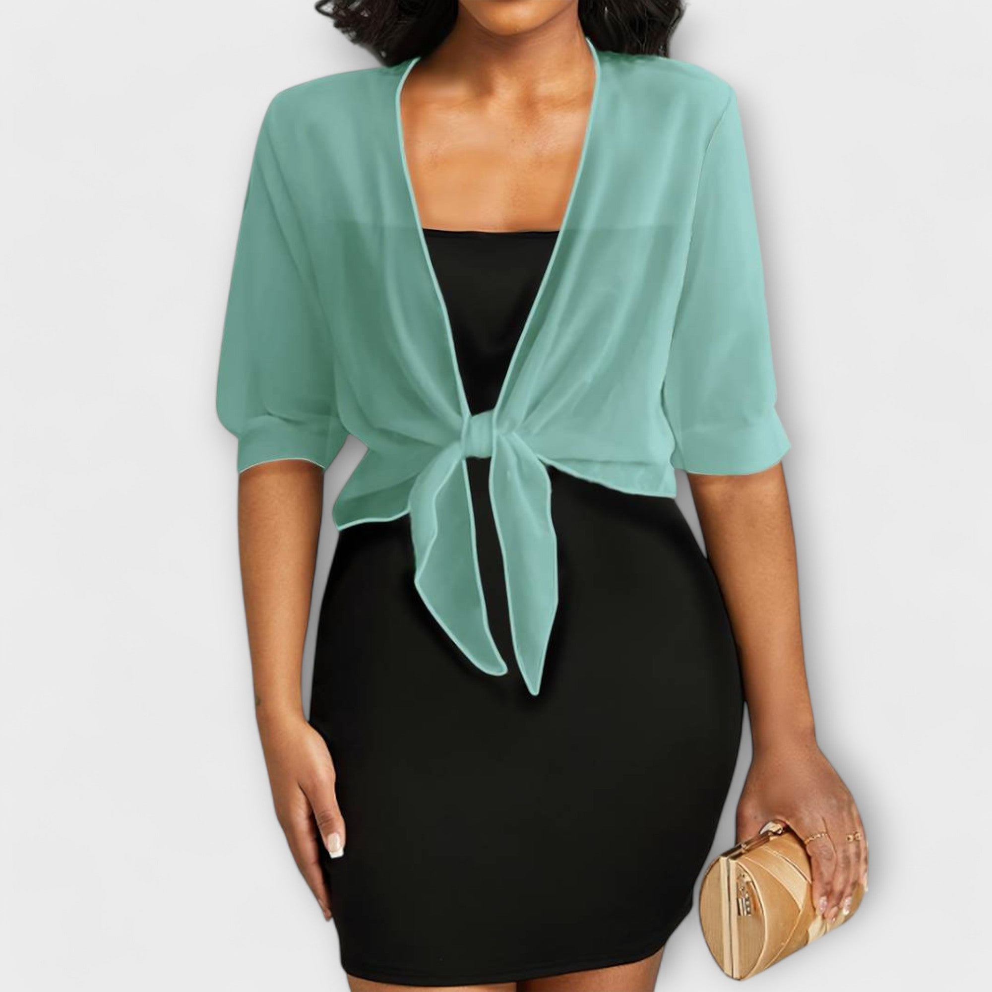 Blusa com frente aberta