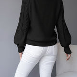 Inès - Camisola tricotada