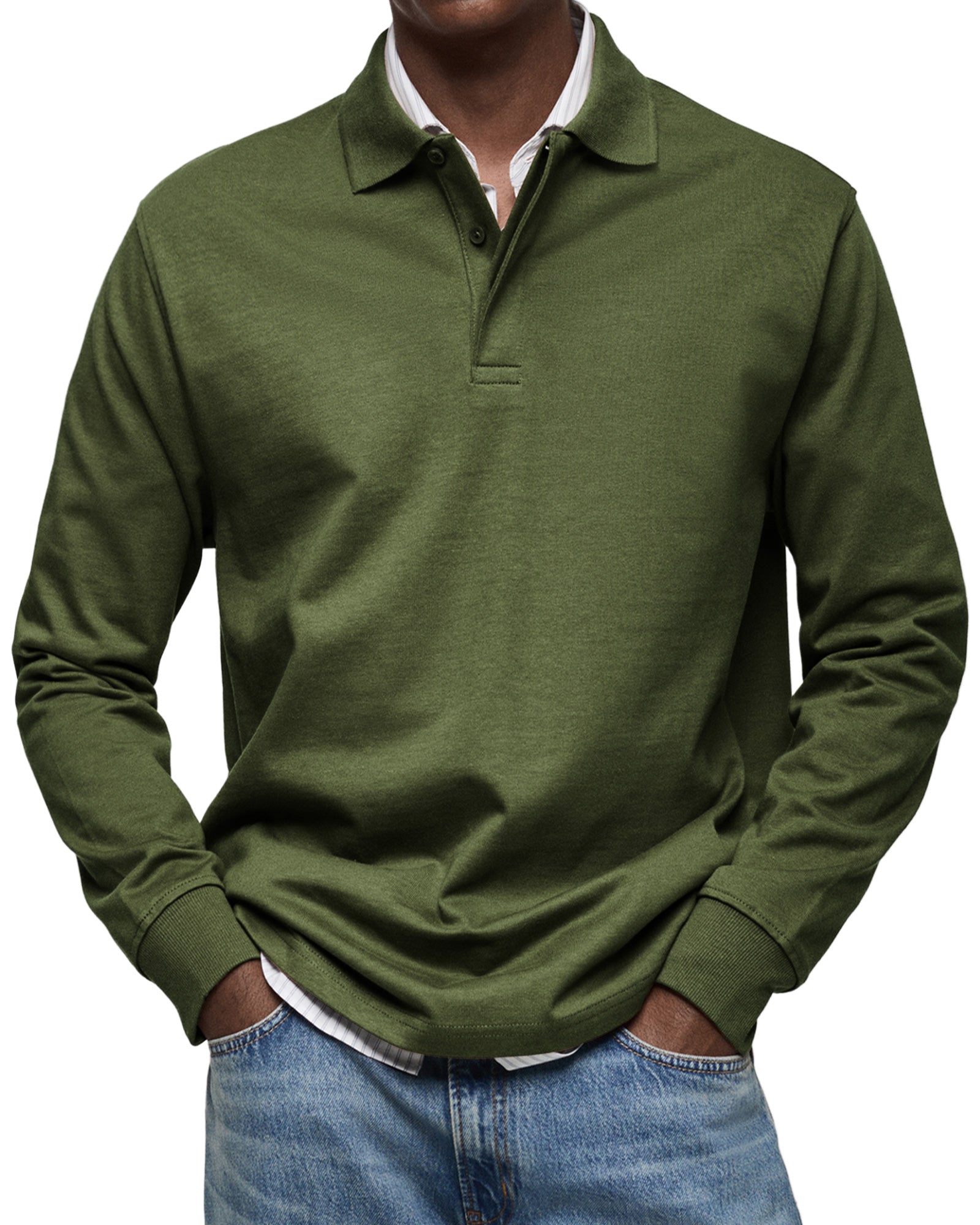 Tom | Camisola Polo de Manga Longa