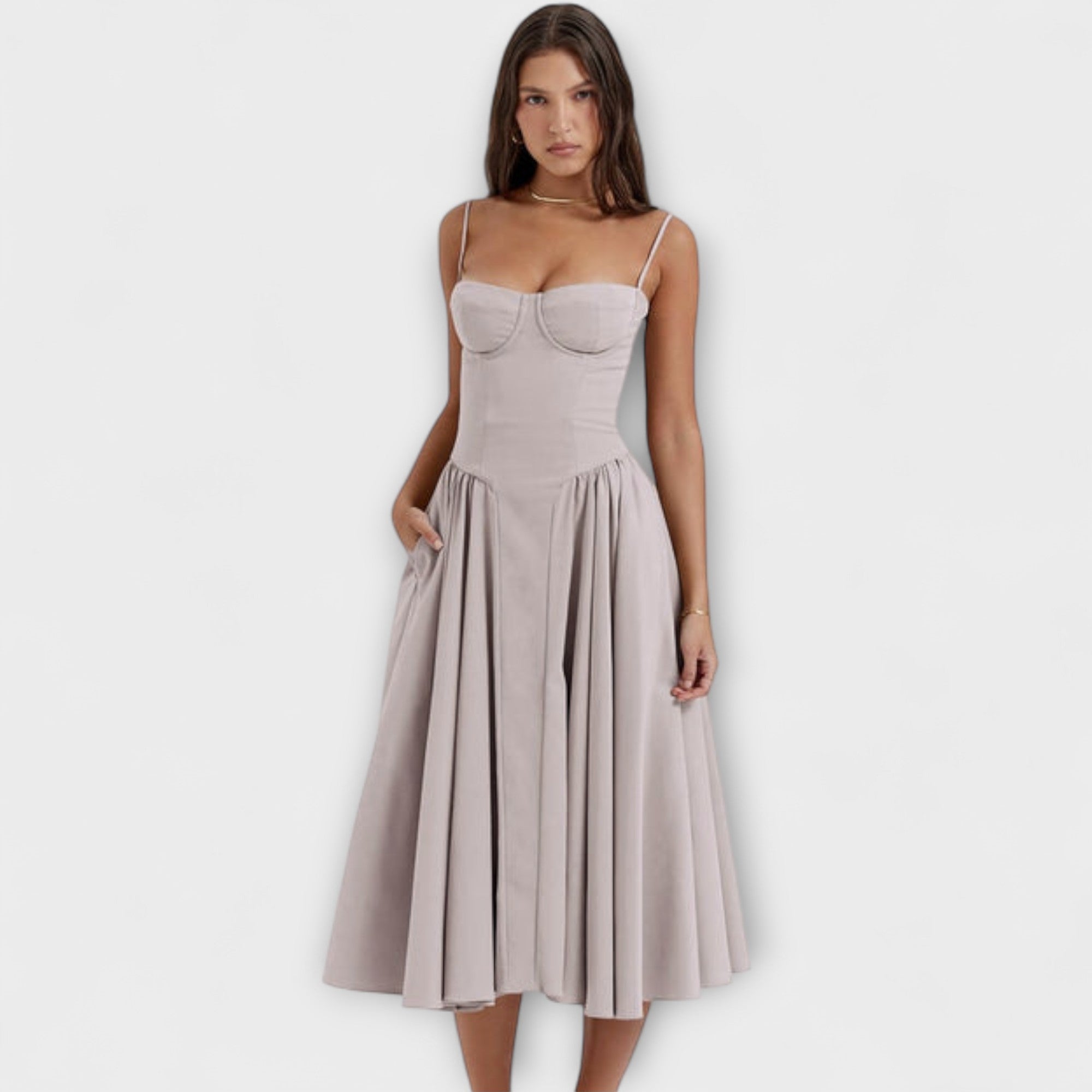 Rosalie - Vestido de Corset Sem Mangas