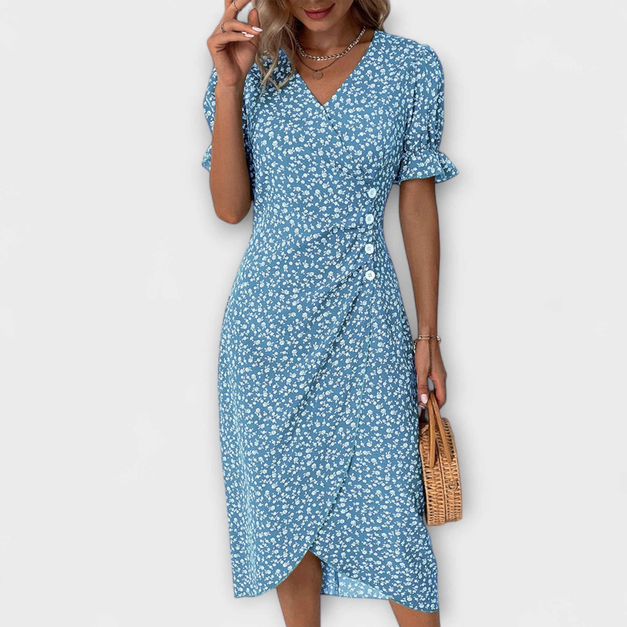 Leda - Vestido de Verão Elegante & Confortável