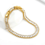 Pulseira de Tênis Baguette AUREIA