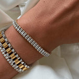 Pulseira de Tênis Baguette AUREIA