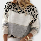 Suéter Casual com Design de Leão