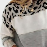 Suéter Casual com Design de Leão