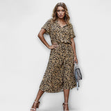 Florine - Vestido Midi com Corte Elegante