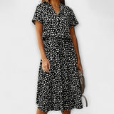 Florine - Vestido Midi com Corte Elegante