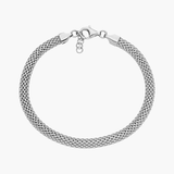 Pulseira de Rede Estofada