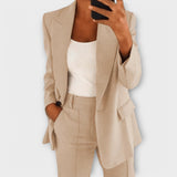 Conjunto elegante de 2 peças para mulheres