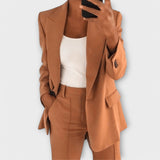 Conjunto elegante de 2 peças para mulheres