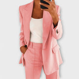 Conjunto elegante de 2 peças para mulheres