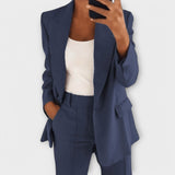 Conjunto elegante de 2 peças para mulheres