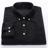 Camisa de Botão em Veludo Cotelê Andrea Boscoli