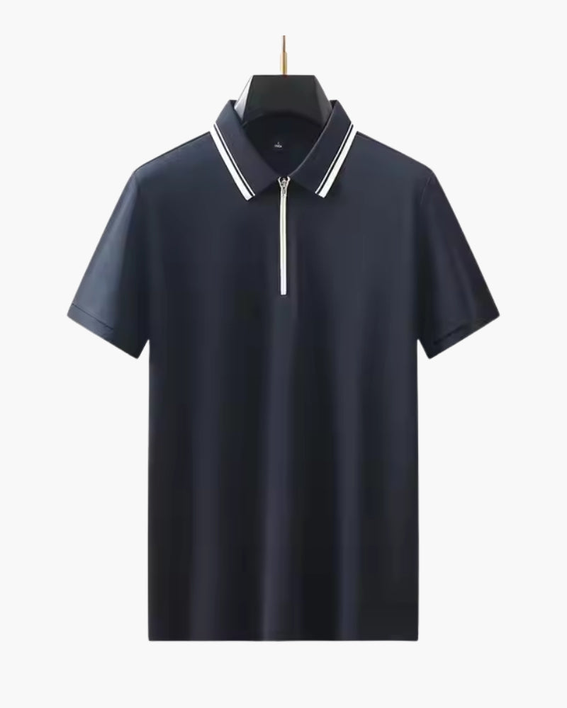 Polo Ridgeway com Zip