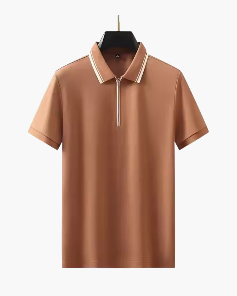 Polo Ridgeway com Zip
