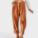 Calça de veludo cotelê moderna