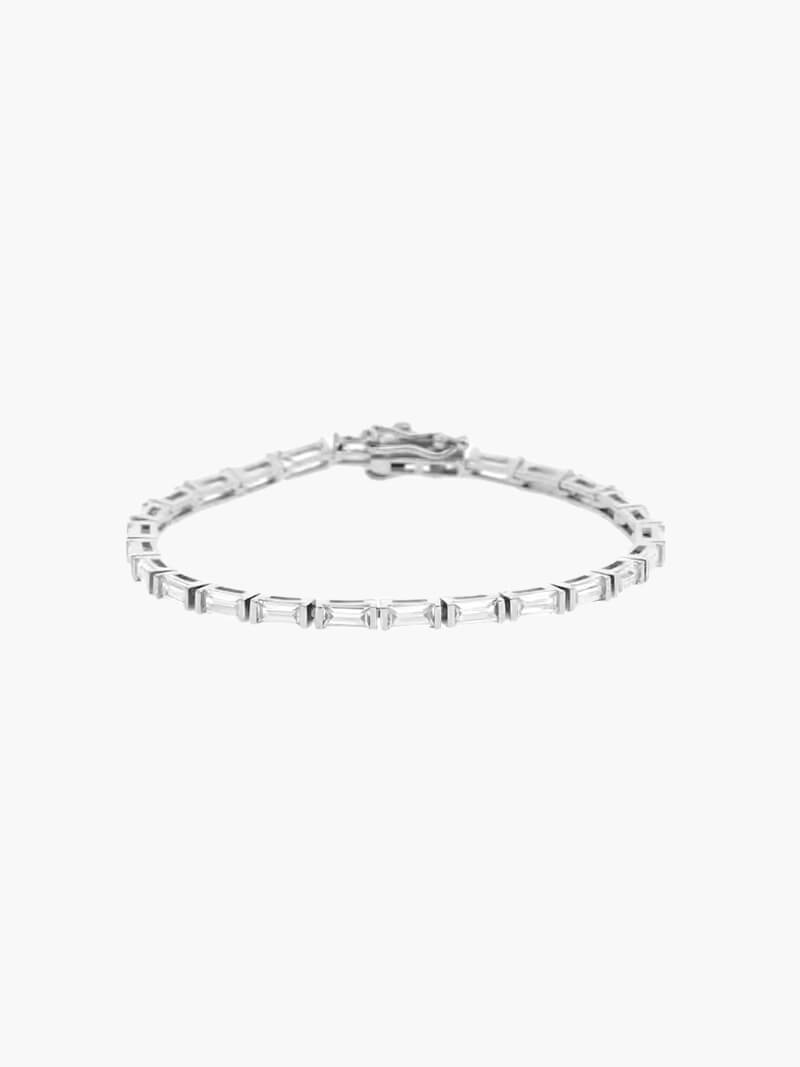 Pulseira de Tênis Baguete