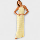 Adeline - Vestido de Decote Halter