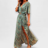 Sabrina - Vestido de Verão Boho Estilo Longo