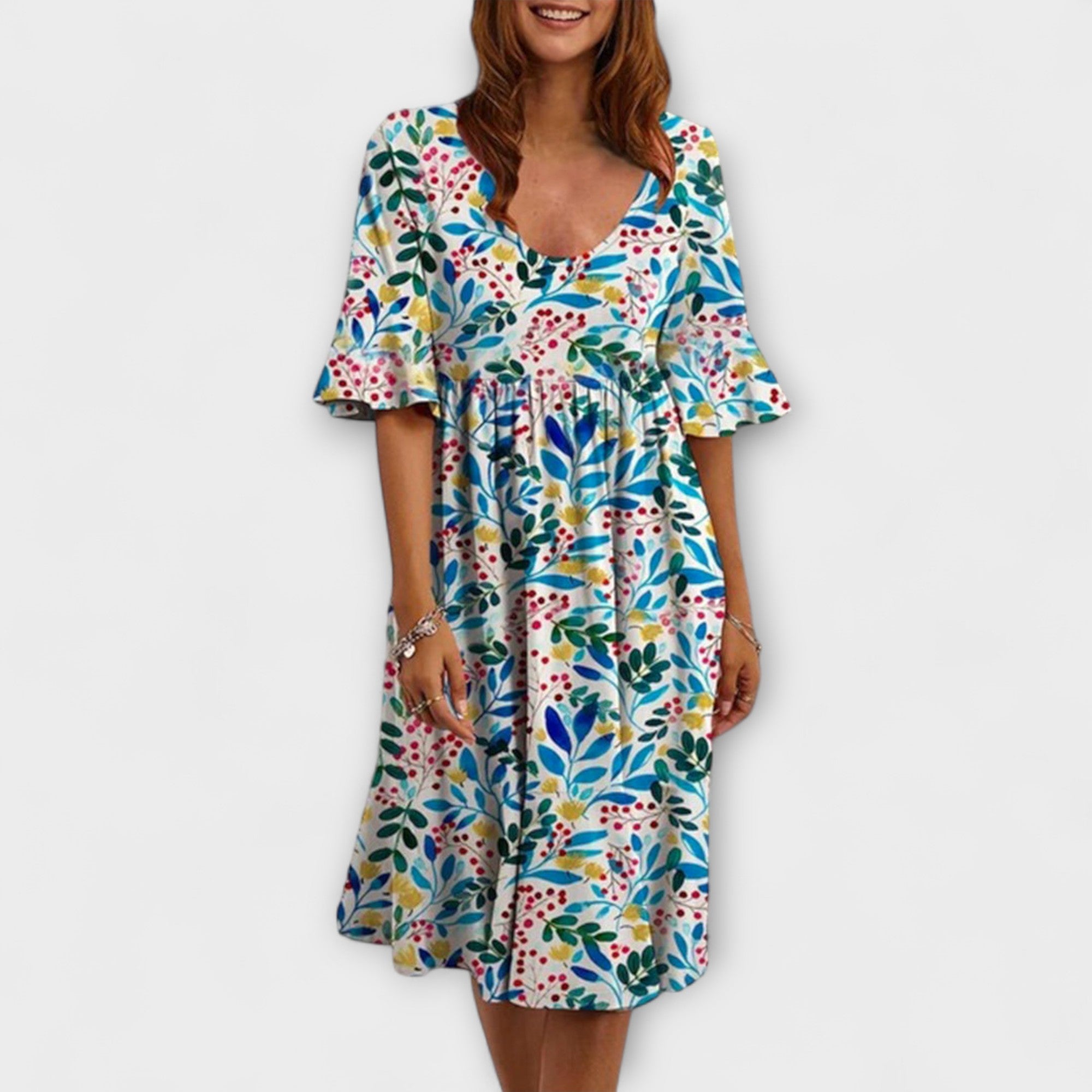 Ulla - Vestido Casual Elegante de Verão