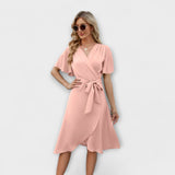 Delphine - Vestido de Verão com Decote em V para Mulheres