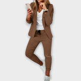 Conjunto de Blazer Elegante e Confortável