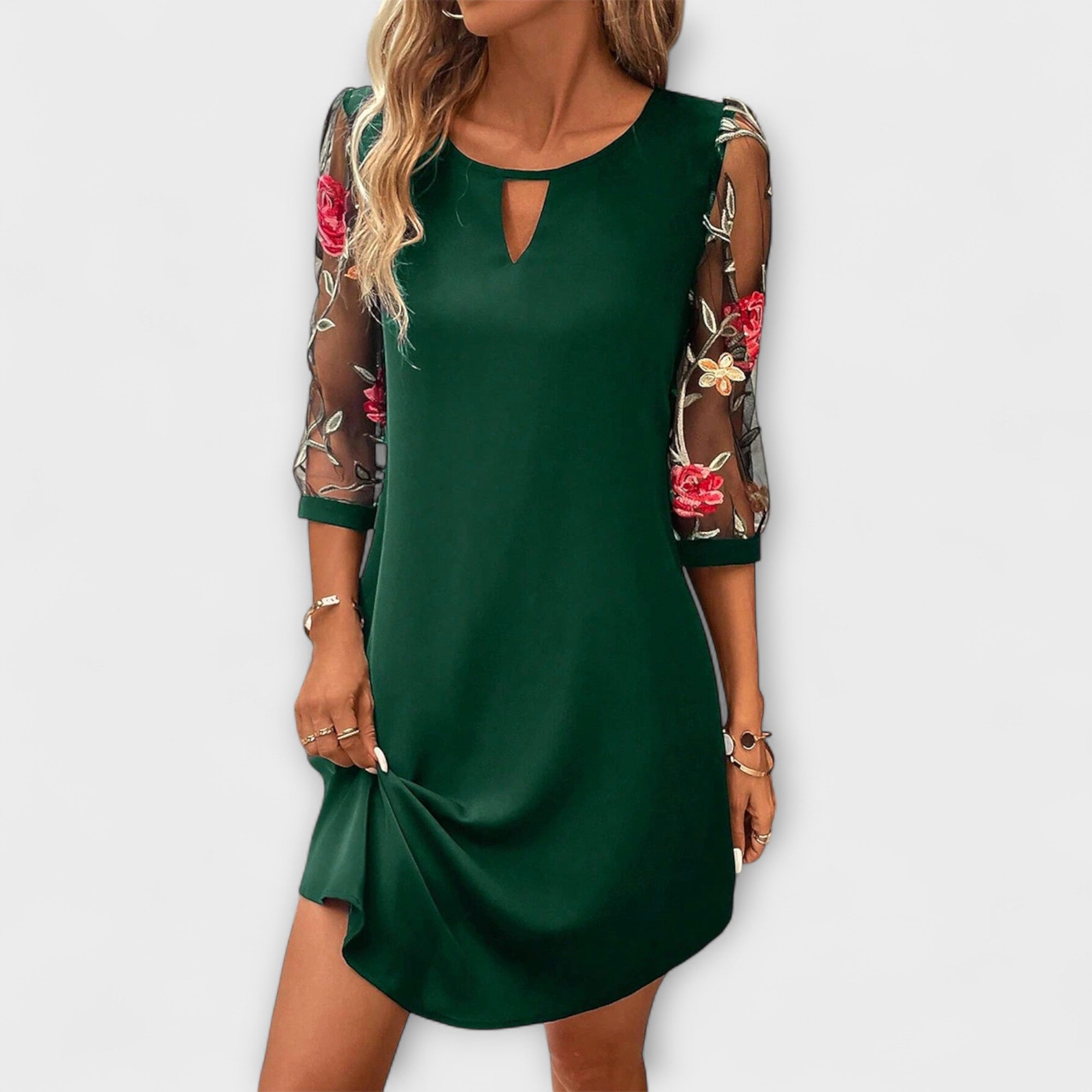 Adelajda - Vestido Elegância Atemporal