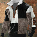 Conrad – Pullover de malha de alta qualidade com gola alta forrada