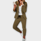 Conjunto de Blazer Elegante e Confortável