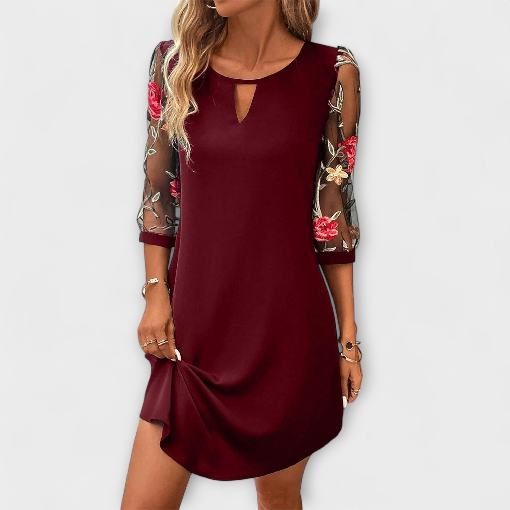 Adelajda - Vestido Elegância Atemporal