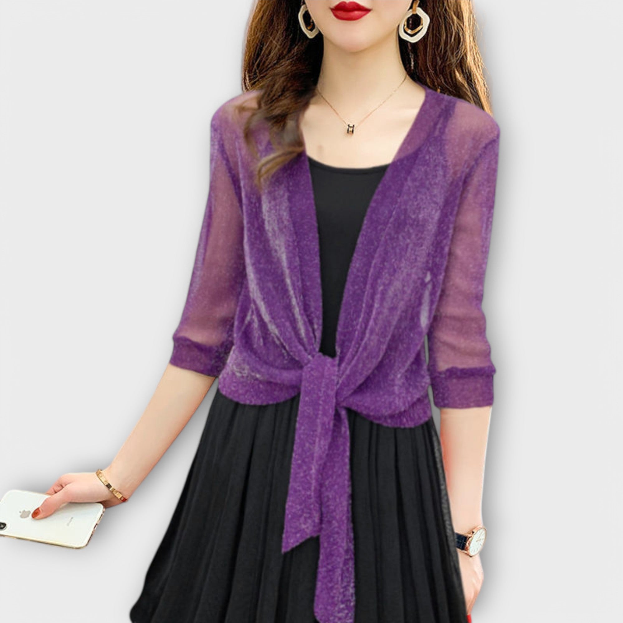 Blusa com frente aberta