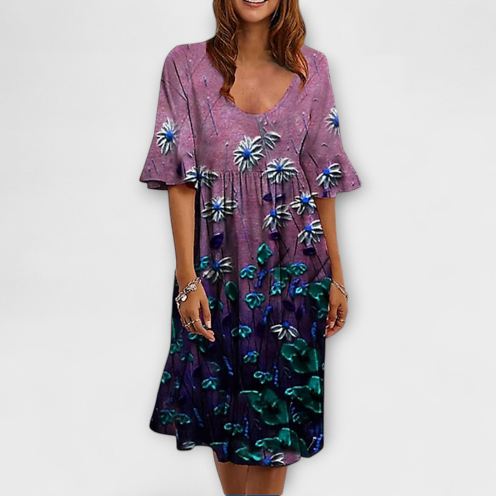 Ulla - Vestido Casual Elegante de Verão