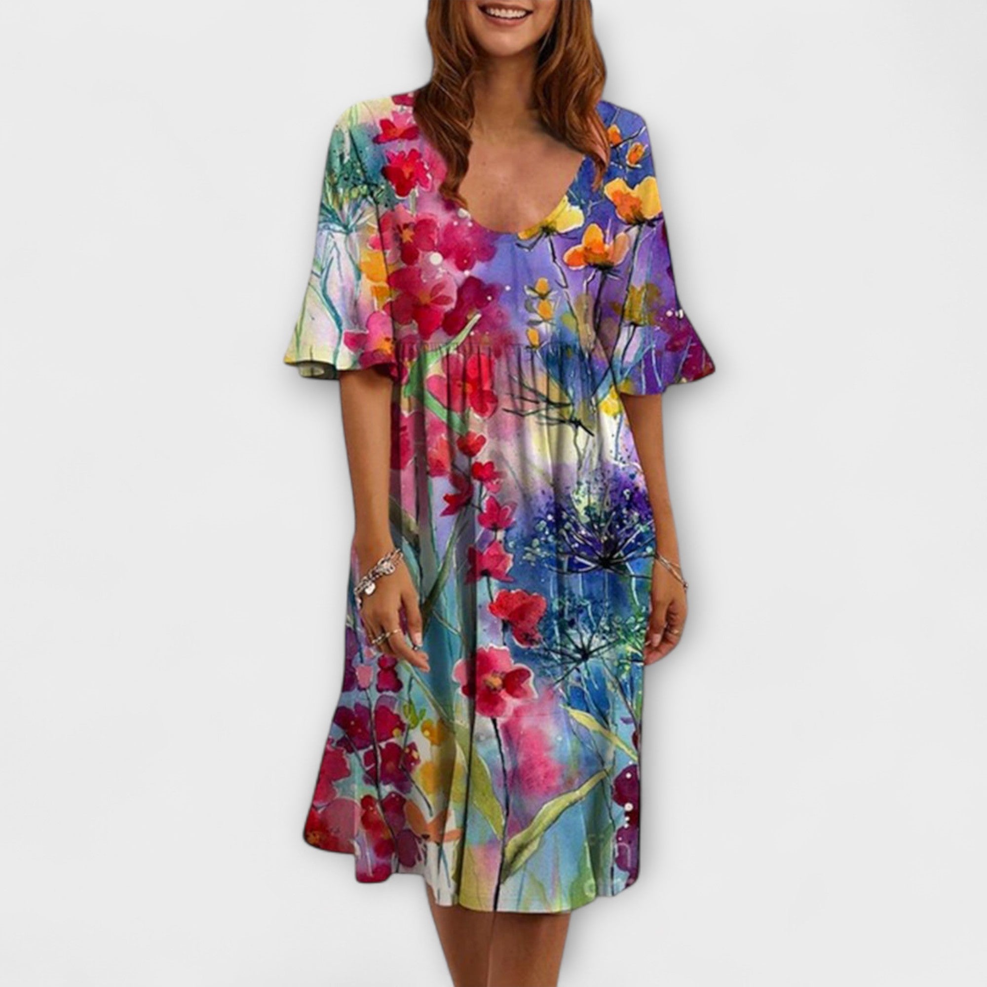 Ulla - Vestido Casual Elegante de Verão