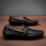 Mocassins de Couro Genuíno Vinthentic Italiano
