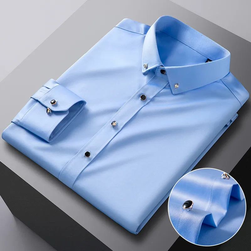 Camisa de Seda Premium Edmond Aman