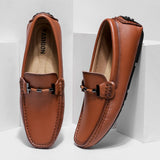 Mocassins de Couro Genuíno Vinthentic Italiano