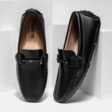 Mocassins de Couro Genuíno Vinthentic Italiano