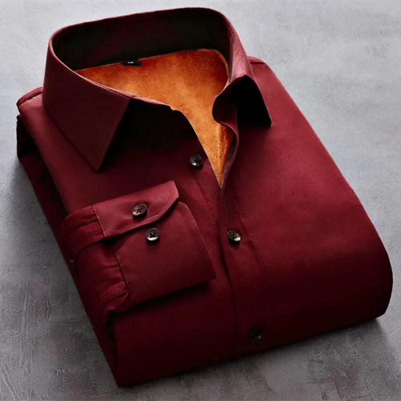 Camisa Button-Up FleeceLuxe Giorgio