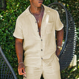Conjunto Casual de Verão para Homens