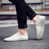 Mocassins de Verão em Couro Francesco Baratta