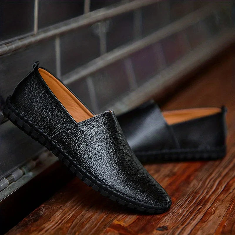 Mocassins de Verão em Couro Francesco Baratta