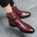 Botas de Couro Genuíno Manuel Acevedo