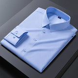 Camisa Stretch de Manga Longa com Botões