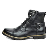 Botas de Couro com Atacadores John Constable