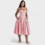 Rosalie - Vestido de Corset Sem Mangas