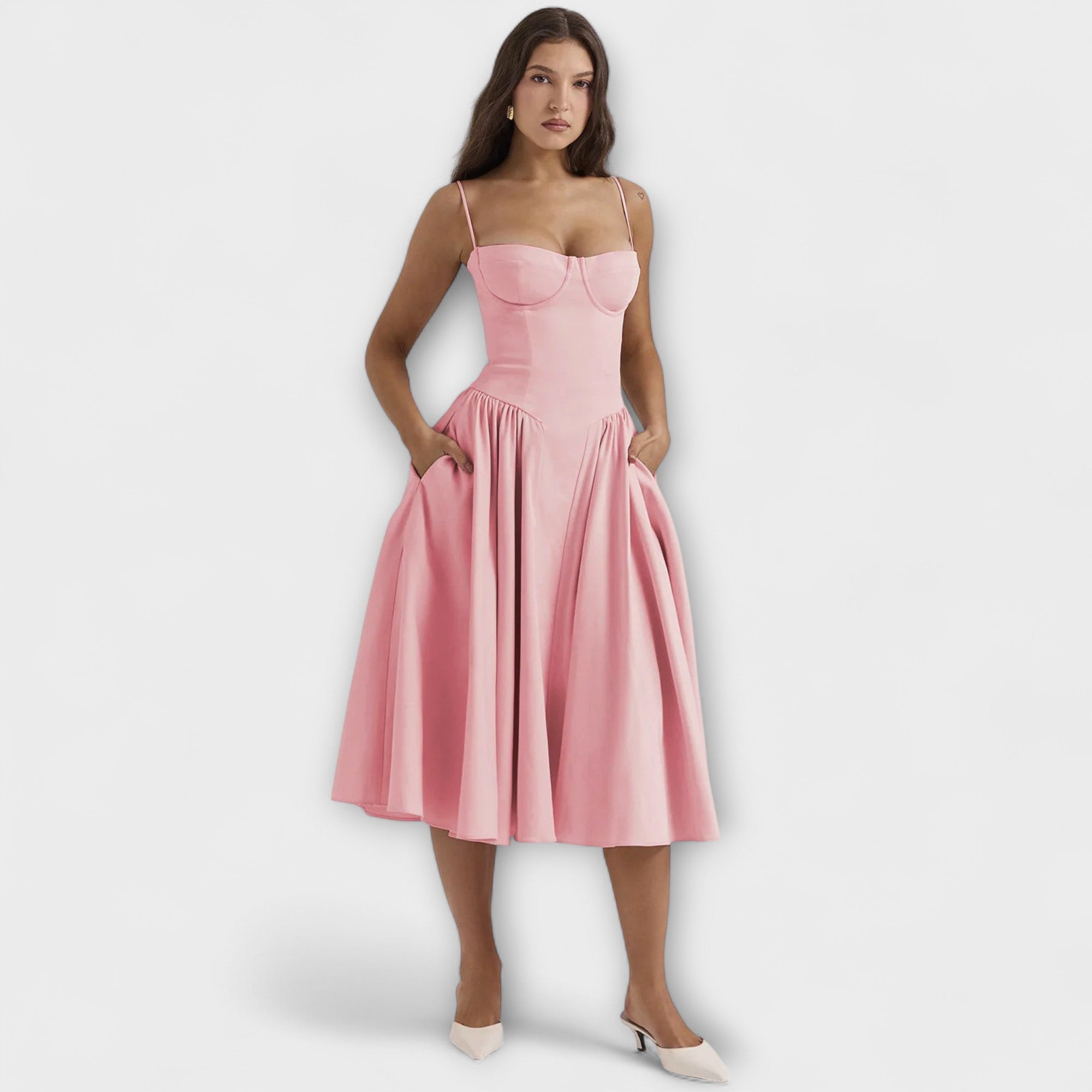 Rosalie - Vestido de Corset Sem Mangas