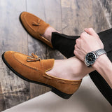 Mocassins de Camurça Michele Fabris com Franja