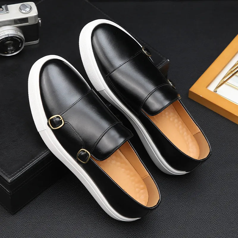 Mocassins de Couro Giovanni Bellini