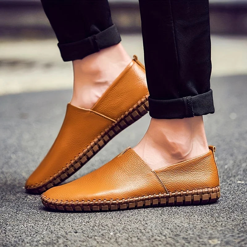 Mocassins de Verão em Couro Francesco Baratta
