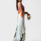De Sapphire - Elegante Vestido Maxi Patchwork